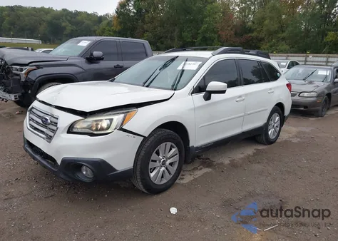 2016 Subaru Outback 2.5I Premium z USA, uszkodzony, nr VIN 4S4BSBCC5G3355898